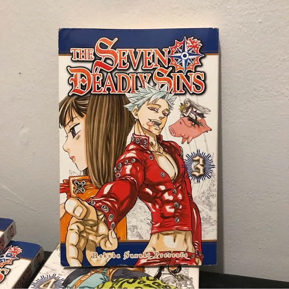 The seven deadly sins manga volume 1-4 - Picture 7 of 8